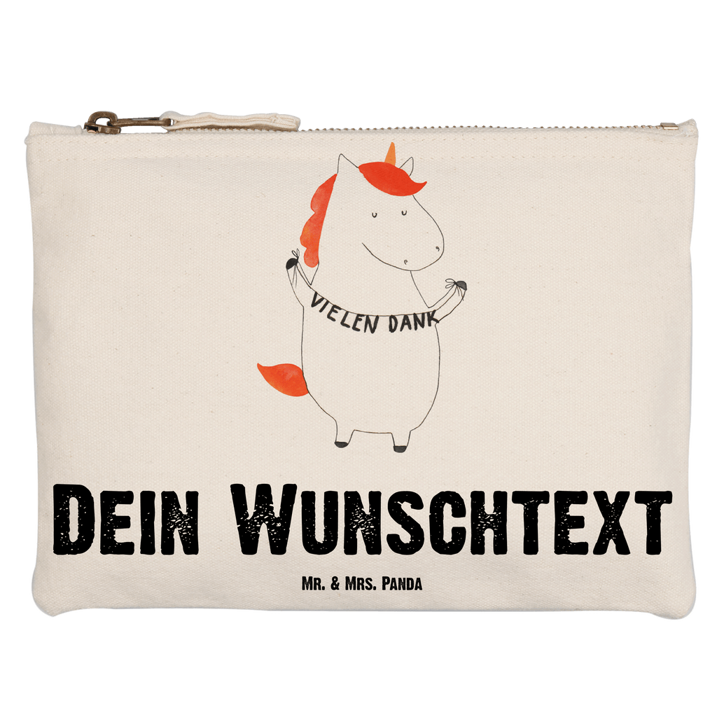 Personalisierte Schminktasche Einhorn Vielen Dank Personalisierte Schminktasche, Personalisierte Kosmetiktasche, Personalisierter Kosmetikbeutel, Personalisiertes Stiftemäppchen, Personalisiertes Etui, Personalisierte Federmappe, Personalisierte Makeup Bag, Personalisiertes Schminketui, Personalisiertes Kosmetiketui, Personalisiertes Schlamperetui, Schminktasche mit Namen, Kosmetiktasche mit Namen, Kosmetikbeutel mit Namen, Stiftemäppchen mit Namen, Etui mit Namen, Federmappe mit Namen, Makeup Bg  mit Namen, Schminketui mit Namen, Kosmetiketui mit Namen, Schlamperetui mit Namen, Schminktasche personalisieren, Schminktasche bedrucken, Schminktasche selbst gestalten, Einhorn, Einhörner, Einhorn Deko, Pegasus, Unicorn, Danke, vielen Dank, Dankeschön, Danksagung