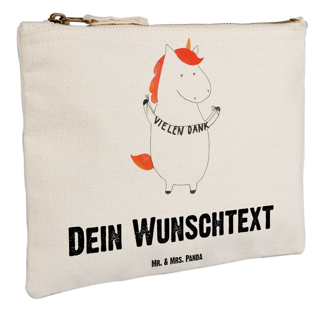Personalisierte Schminktasche Einhorn Vielen Dank Personalisierte Schminktasche, Personalisierte Kosmetiktasche, Personalisierter Kosmetikbeutel, Personalisiertes Stiftemäppchen, Personalisiertes Etui, Personalisierte Federmappe, Personalisierte Makeup Bag, Personalisiertes Schminketui, Personalisiertes Kosmetiketui, Personalisiertes Schlamperetui, Schminktasche mit Namen, Kosmetiktasche mit Namen, Kosmetikbeutel mit Namen, Stiftemäppchen mit Namen, Etui mit Namen, Federmappe mit Namen, Makeup Bg  mit Namen, Schminketui mit Namen, Kosmetiketui mit Namen, Schlamperetui mit Namen, Schminktasche personalisieren, Schminktasche bedrucken, Schminktasche selbst gestalten, Einhorn, Einhörner, Einhorn Deko, Pegasus, Unicorn, Danke, vielen Dank, Dankeschön, Danksagung