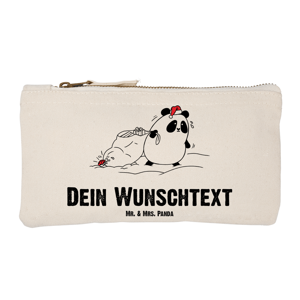 Personalisierte Schminktasche Easy & Peasy Frohe Weihnachten