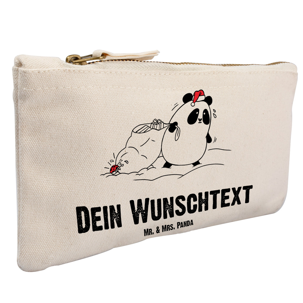 Personalisierte Schminktasche Easy & Peasy Frohe Weihnachten