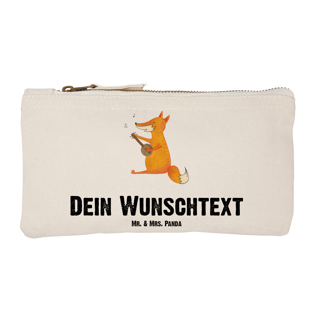 Personalisierte Schminktasche Fuchs Gitarre Personalisierte Schminktasche, Personalisierte Kosmetiktasche, Personalisierter Kosmetikbeutel, Personalisiertes Stiftemäppchen, Personalisiertes Etui, Personalisierte Federmappe, Personalisierte Makeup Bag, Personalisiertes Schminketui, Personalisiertes Kosmetiketui, Personalisiertes Schlamperetui, Schminktasche mit Namen, Kosmetiktasche mit Namen, Kosmetikbeutel mit Namen, Stiftemäppchen mit Namen, Etui mit Namen, Federmappe mit Namen, Makeup Bg  mit Namen, Schminketui mit Namen, Kosmetiketui mit Namen, Schlamperetui mit Namen, Schminktasche personalisieren, Schminktasche bedrucken, Schminktasche selbst gestalten, Fuchs, Füchse, Geschenk Musiker, Musik Spruch, Musikerin, Sänger, Sängerin, Gitarre