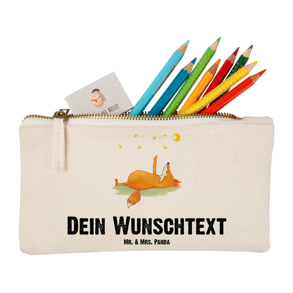 Personalisierte Schminktasche Fuchs Sterne Personalisierte Schminktasche, Personalisierte Kosmetiktasche, Personalisierter Kosmetikbeutel, Personalisiertes Stiftemäppchen, Personalisiertes Etui, Personalisierte Federmappe, Personalisierte Makeup Bag, Personalisiertes Schminketui, Personalisiertes Kosmetiketui, Personalisiertes Schlamperetui, Schminktasche mit Namen, Kosmetiktasche mit Namen, Kosmetikbeutel mit Namen, Stiftemäppchen mit Namen, Etui mit Namen, Federmappe mit Namen, Makeup Bg  mit Namen, Schminketui mit Namen, Kosmetiketui mit Namen, Schlamperetui mit Namen, Schminktasche personalisieren, Schminktasche bedrucken, Schminktasche selbst gestalten, Fuchs, Füchse, tröstende Worte, Spruch positiv, Spruch schön, Romantik, Always Look on the Bright Side of Life