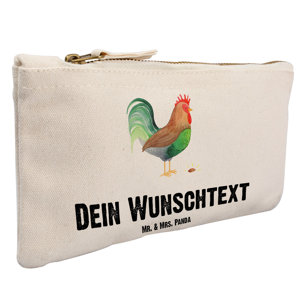 Personalisierte Schminktasche Hahn mit Korn Personalisierte Schminktasche, Personalisierte Kosmetiktasche, Personalisierter Kosmetikbeutel, Personalisiertes Stiftemäppchen, Personalisiertes Etui, Personalisierte Federmappe, Personalisierte Makeup Bag, Personalisiertes Schminketui, Personalisiertes Kosmetiketui, Personalisiertes Schlamperetui, Schminktasche mit Namen, Kosmetiktasche mit Namen, Kosmetikbeutel mit Namen, Stiftemäppchen mit Namen, Etui mit Namen, Federmappe mit Namen, Makeup Bg  mit Namen, Schminketui mit Namen, Kosmetiketui mit Namen, Schlamperetui mit Namen, Schminktasche personalisieren, Schminktasche bedrucken, Schminktasche selbst gestalten, Bauernhof, Hoftiere, Landwirt, Landwirtin, Hahn, Korn, Henne, Eier, Natur