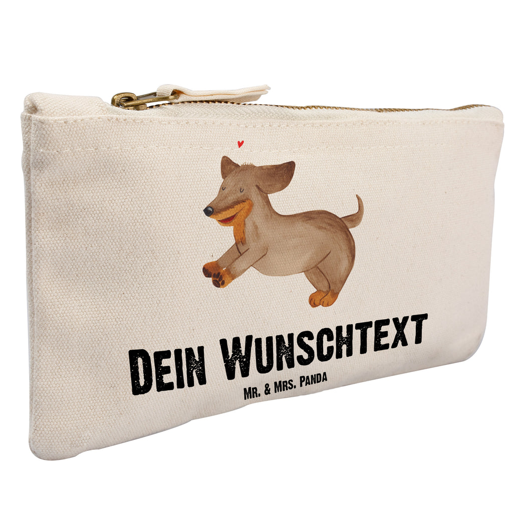 Personalisierte Schminktasche Hund Dackel fröhlich Personalisierte Schminktasche, Personalisierte Kosmetiktasche, Personalisierter Kosmetikbeutel, Personalisiertes Stiftemäppchen, Personalisiertes Etui, Personalisierte Federmappe, Personalisierte Makeup Bag, Personalisiertes Schminketui, Personalisiertes Kosmetiketui, Personalisiertes Schlamperetui, Schminktasche mit Namen, Kosmetiktasche mit Namen, Kosmetikbeutel mit Namen, Stiftemäppchen mit Namen, Etui mit Namen, Federmappe mit Namen, Makeup Bg  mit Namen, Schminketui mit Namen, Kosmetiketui mit Namen, Schlamperetui mit Namen, Schminktasche personalisieren, Schminktasche bedrucken, Schminktasche selbst gestalten, Hund, Hundemotiv, Haustier, Hunderasse, Tierliebhaber, Hundebesitzer, Sprüche, Hunde, Dackel, Dachshund, happy dog