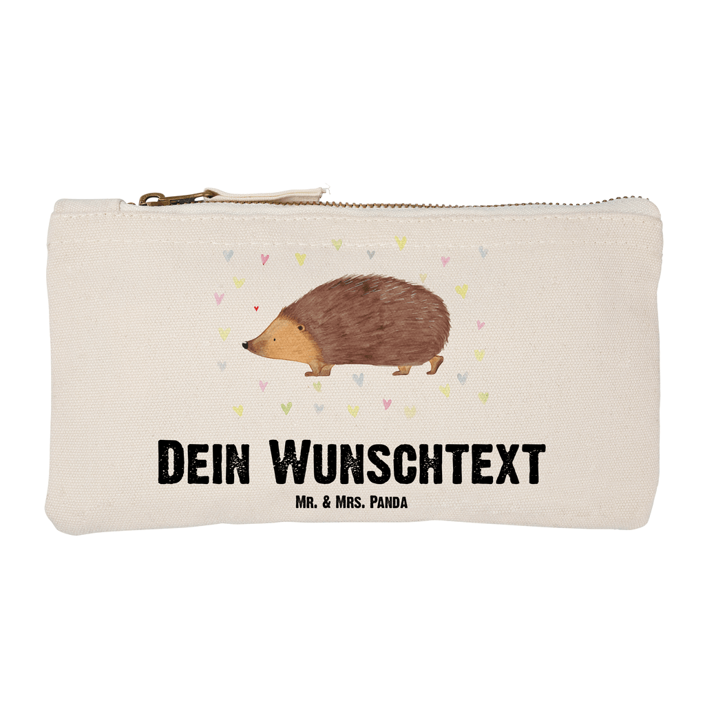 Personalisierte Schminktasche Igel Herzen Personalisierte Schminktasche, Personalisierte Kosmetiktasche, Personalisierter Kosmetikbeutel, Personalisiertes Stiftemäppchen, Personalisiertes Etui, Personalisierte Federmappe, Personalisierte Makeup Bag, Personalisiertes Schminketui, Personalisiertes Kosmetiketui, Personalisiertes Schlamperetui, Schminktasche mit Namen, Kosmetiktasche mit Namen, Kosmetikbeutel mit Namen, Stiftemäppchen mit Namen, Etui mit Namen, Federmappe mit Namen, Makeup Bg  mit Namen, Schminketui mit Namen, Kosmetiketui mit Namen, Schlamperetui mit Namen, Schminktasche personalisieren, Schminktasche bedrucken, Schminktasche selbst gestalten, Tiermotive, Gute Laune, lustige Sprüche, Tiere, Liebe, Herz, Herzen, Igel, Vertrauen, Kuss, Leben