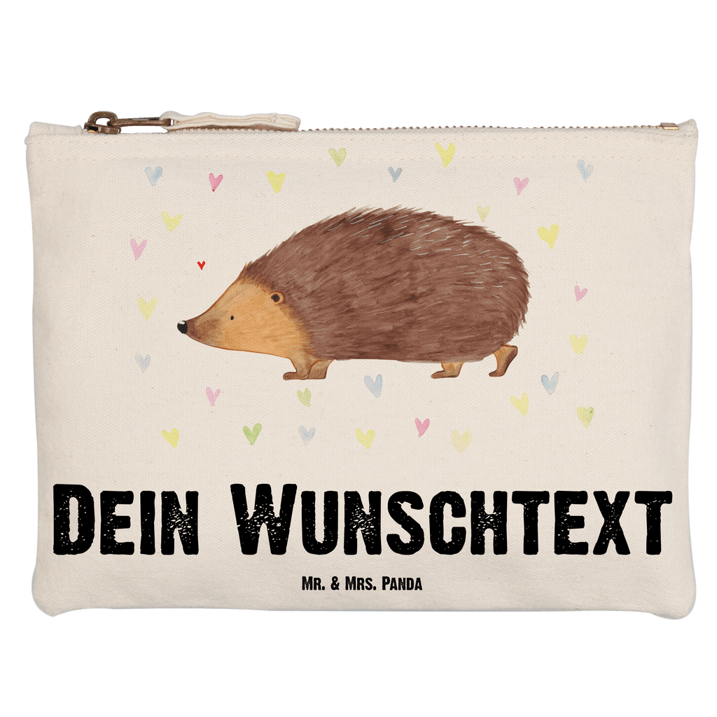 Personalisierte Schminktasche Igel Herzen Personalisierte Schminktasche, Personalisierte Kosmetiktasche, Personalisierter Kosmetikbeutel, Personalisiertes Stiftemäppchen, Personalisiertes Etui, Personalisierte Federmappe, Personalisierte Makeup Bag, Personalisiertes Schminketui, Personalisiertes Kosmetiketui, Personalisiertes Schlamperetui, Schminktasche mit Namen, Kosmetiktasche mit Namen, Kosmetikbeutel mit Namen, Stiftemäppchen mit Namen, Etui mit Namen, Federmappe mit Namen, Makeup Bg  mit Namen, Schminketui mit Namen, Kosmetiketui mit Namen, Schlamperetui mit Namen, Schminktasche personalisieren, Schminktasche bedrucken, Schminktasche selbst gestalten, Tiermotive, Gute Laune, lustige Sprüche, Tiere, Liebe, Herz, Herzen, Igel, Vertrauen, Kuss, Leben