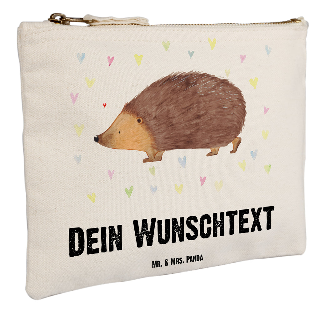 Personalisierte Schminktasche Igel Herzen Personalisierte Schminktasche, Personalisierte Kosmetiktasche, Personalisierter Kosmetikbeutel, Personalisiertes Stiftemäppchen, Personalisiertes Etui, Personalisierte Federmappe, Personalisierte Makeup Bag, Personalisiertes Schminketui, Personalisiertes Kosmetiketui, Personalisiertes Schlamperetui, Schminktasche mit Namen, Kosmetiktasche mit Namen, Kosmetikbeutel mit Namen, Stiftemäppchen mit Namen, Etui mit Namen, Federmappe mit Namen, Makeup Bg  mit Namen, Schminketui mit Namen, Kosmetiketui mit Namen, Schlamperetui mit Namen, Schminktasche personalisieren, Schminktasche bedrucken, Schminktasche selbst gestalten, Tiermotive, Gute Laune, lustige Sprüche, Tiere, Liebe, Herz, Herzen, Igel, Vertrauen, Kuss, Leben