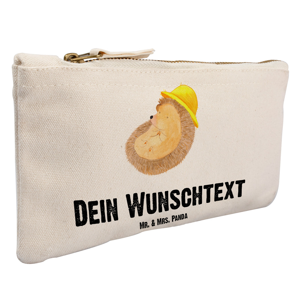 Personalisierte Schminktasche Igel betet Personalisierte Schminktasche, Personalisierte Kosmetiktasche, Personalisierter Kosmetikbeutel, Personalisiertes Stiftemäppchen, Personalisiertes Etui, Personalisierte Federmappe, Personalisierte Makeup Bag, Personalisiertes Schminketui, Personalisiertes Kosmetiketui, Personalisiertes Schlamperetui, Schminktasche mit Namen, Kosmetiktasche mit Namen, Kosmetikbeutel mit Namen, Stiftemäppchen mit Namen, Etui mit Namen, Federmappe mit Namen, Makeup Bg  mit Namen, Schminketui mit Namen, Kosmetiketui mit Namen, Schlamperetui mit Namen, Schminktasche personalisieren, Schminktasche bedrucken, Schminktasche selbst gestalten, süße Tiermotive, gute Laune, lustige Sprüche, Tiere, Igel, Igel mit Hut, Sonnenhut, Gott, Amen, beten, Leben, Dankbarkeit, Dankbar sein, dankbar, genießen