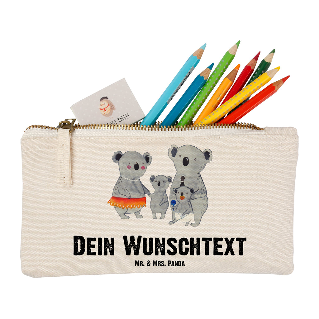 Personalisierte Schminktasche Koala Familie Personalisierte Schminktasche, Personalisierte Kosmetiktasche, Personalisierter Kosmetikbeutel, Personalisiertes Stiftemäppchen, Personalisiertes Etui, Personalisierte Federmappe, Personalisierte Makeup Bag, Personalisiertes Schminketui, Personalisiertes Kosmetiketui, Personalisiertes Schlamperetui, Schminktasche mit Namen, Kosmetiktasche mit Namen, Kosmetikbeutel mit Namen, Stiftemäppchen mit Namen, Etui mit Namen, Federmappe mit Namen, Makeup Bg  mit Namen, Schminketui mit Namen, Kosmetiketui mit Namen, Schlamperetui mit Namen, Schminktasche personalisieren, Schminktasche bedrucken, Schminktasche selbst gestalten, Familie, Vatertag, Muttertag, Bruder, Schwester, Mama, Papa, Oma, Opa, Koala, Koalas, Family, Kinder, Geschwister, Familienleben