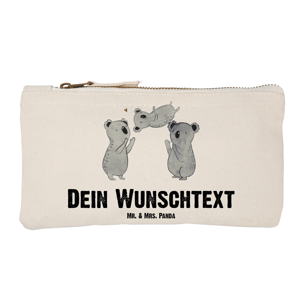Personalisierte Schminktasche Koala Feiern Sich Personalisierte Schminktasche, Personalisierte Kosmetiktasche, Personalisierter Kosmetikbeutel, Personalisiertes Stiftemäppchen, Personalisiertes Etui, Personalisierte Federmappe, Personalisierte Makeup Bag, Personalisiertes Schminketui, Personalisiertes Kosmetiketui, Personalisiertes Schlamperetui, Schminktasche mit Namen, Kosmetiktasche mit Namen, Kosmetikbeutel mit Namen, Stiftemäppchen mit Namen, Etui mit Namen, Federmappe mit Namen, Makeup Bg  mit Namen, Schminketui mit Namen, Kosmetiketui mit Namen, Schlamperetui mit Namen, Schminktasche personalisieren, Schminktasche bedrucken, Schminktasche selbst gestalten, Geburtstag, Geburtstagsgeschenk, Geschenk, Koala, Familie, Kind, Eltern, Herz, Liebe