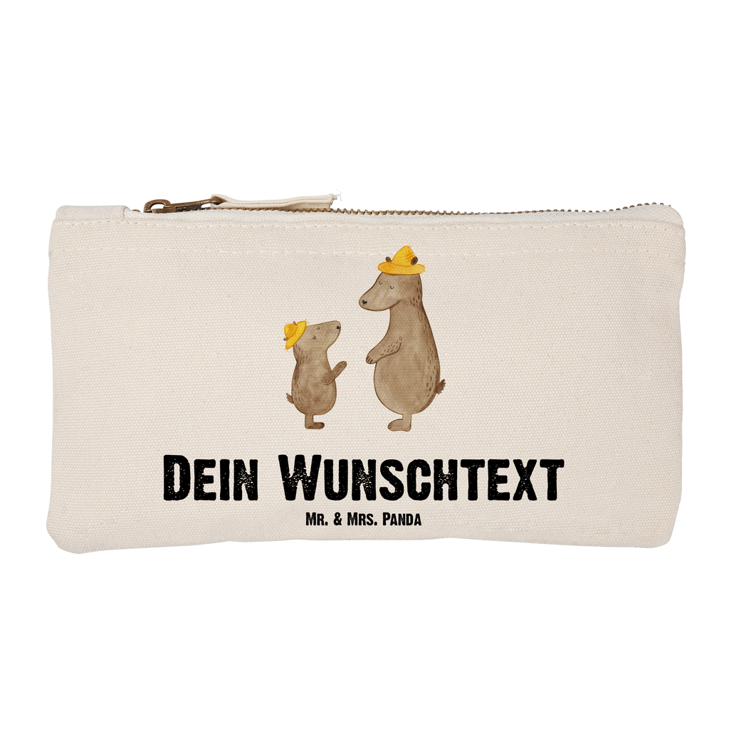 Personalisierte Schminktasche Bären mit Hut Personalisierte Schminktasche, Personalisierte Kosmetiktasche, Personalisierter Kosmetikbeutel, Personalisiertes Stiftemäppchen, Personalisiertes Etui, Personalisierte Federmappe, Personalisierte Makeup Bag, Personalisiertes Schminketui, Personalisiertes Kosmetiketui, Personalisiertes Schlamperetui, Schminktasche mit Namen, Kosmetiktasche mit Namen, Kosmetikbeutel mit Namen, Stiftemäppchen mit Namen, Etui mit Namen, Federmappe mit Namen, Makeup Bg  mit Namen, Schminketui mit Namen, Kosmetiketui mit Namen, Schlamperetui mit Namen, Schminktasche personalisieren, Schminktasche bedrucken, Schminktasche selbst gestalten, Familie, Vatertag, Muttertag, Bruder, Schwester, Mama, Papa, Oma, Opa, Bär, Bären, Vater, Papi, Paps, Dad, Daddy, Lieblingsmensch, Sohn, Söhne, Kind, Kinder, Vater-Sohn, Family, Vorbild
