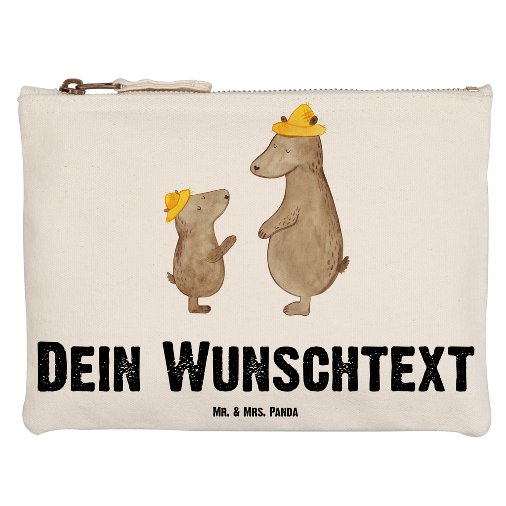 Personalisierte Schminktasche Bären mit Hut Personalisierte Schminktasche, Personalisierte Kosmetiktasche, Personalisierter Kosmetikbeutel, Personalisiertes Stiftemäppchen, Personalisiertes Etui, Personalisierte Federmappe, Personalisierte Makeup Bag, Personalisiertes Schminketui, Personalisiertes Kosmetiketui, Personalisiertes Schlamperetui, Schminktasche mit Namen, Kosmetiktasche mit Namen, Kosmetikbeutel mit Namen, Stiftemäppchen mit Namen, Etui mit Namen, Federmappe mit Namen, Makeup Bg  mit Namen, Schminketui mit Namen, Kosmetiketui mit Namen, Schlamperetui mit Namen, Schminktasche personalisieren, Schminktasche bedrucken, Schminktasche selbst gestalten, Familie, Vatertag, Muttertag, Bruder, Schwester, Mama, Papa, Oma, Opa, Bär, Bären, Vater, Papi, Paps, Dad, Daddy, Lieblingsmensch, Sohn, Söhne, Kind, Kinder, Vater-Sohn, Family, Vorbild
