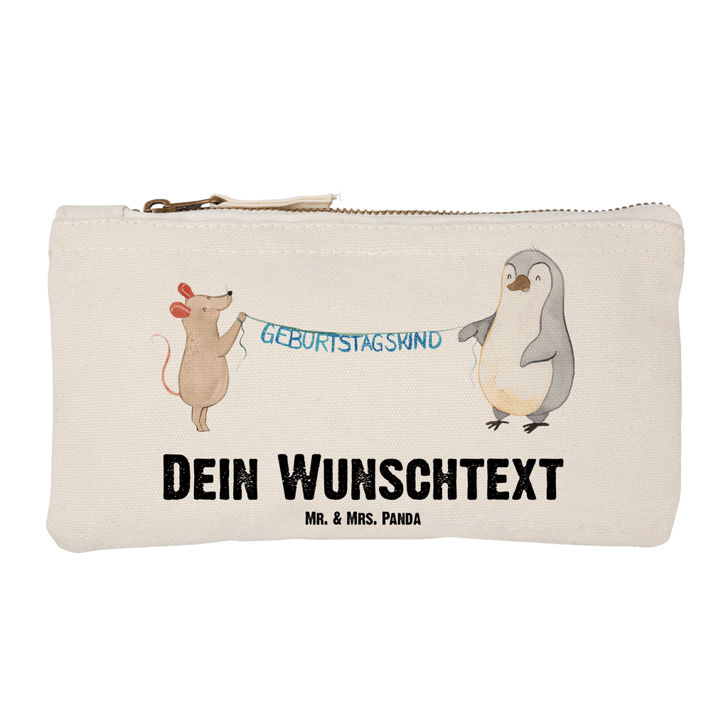 Personalisierte Schminktasche Maus Pinguin Geburtstag Personalisierte Schminktasche, Personalisierte Kosmetiktasche, Personalisierter Kosmetikbeutel, Personalisiertes Stiftemäppchen, Personalisiertes Etui, Personalisierte Federmappe, Personalisierte Makeup Bag, Personalisiertes Schminketui, Personalisiertes Kosmetiketui, Personalisiertes Schlamperetui, Schminktasche mit Namen, Kosmetiktasche mit Namen, Kosmetikbeutel mit Namen, Stiftemäppchen mit Namen, Etui mit Namen, Federmappe mit Namen, Makeup Bg  mit Namen, Schminketui mit Namen, Kosmetiketui mit Namen, Schlamperetui mit Namen, Schminktasche personalisieren, Schminktasche bedrucken, Schminktasche selbst gestalten, Geburtstag, Geburtstagsgeschenk, Geschenk, Maus, Pinguin, Geburtstage, Happy Birthday, Geburtstagsfeier
