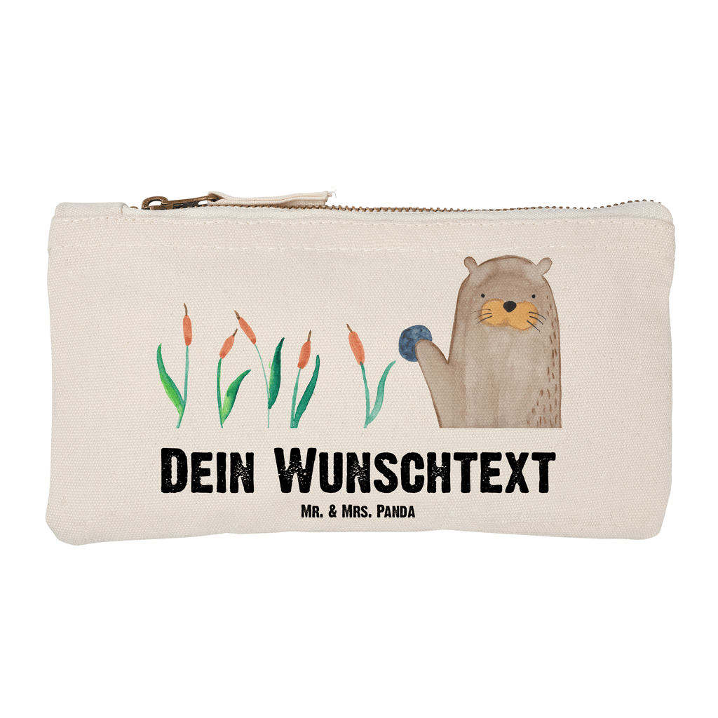 Personalisierte Schminktasche Otter mit Stein Personalisierte Schminktasche, Personalisierte Kosmetiktasche, Personalisierter Kosmetikbeutel, Personalisiertes Stiftemäppchen, Personalisiertes Etui, Personalisierte Federmappe, Personalisierte Makeup Bag, Personalisiertes Schminketui, Personalisiertes Kosmetiketui, Personalisiertes Schlamperetui, Schminktasche mit Namen, Kosmetiktasche mit Namen, Kosmetikbeutel mit Namen, Stiftemäppchen mit Namen, Etui mit Namen, Federmappe mit Namen, Makeup Bg  mit Namen, Schminketui mit Namen, Kosmetiketui mit Namen, Schlamperetui mit Namen, Schminktasche personalisieren, Schminktasche bedrucken, Schminktasche selbst gestalten, Otter, Fischotter, Seeotter, Otter Seeotter See Otter