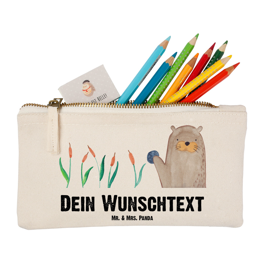 Personalisierte Schminktasche Otter mit Stein Personalisierte Schminktasche, Personalisierte Kosmetiktasche, Personalisierter Kosmetikbeutel, Personalisiertes Stiftemäppchen, Personalisiertes Etui, Personalisierte Federmappe, Personalisierte Makeup Bag, Personalisiertes Schminketui, Personalisiertes Kosmetiketui, Personalisiertes Schlamperetui, Schminktasche mit Namen, Kosmetiktasche mit Namen, Kosmetikbeutel mit Namen, Stiftemäppchen mit Namen, Etui mit Namen, Federmappe mit Namen, Makeup Bg  mit Namen, Schminketui mit Namen, Kosmetiketui mit Namen, Schlamperetui mit Namen, Schminktasche personalisieren, Schminktasche bedrucken, Schminktasche selbst gestalten, Otter, Fischotter, Seeotter, Otter Seeotter See Otter