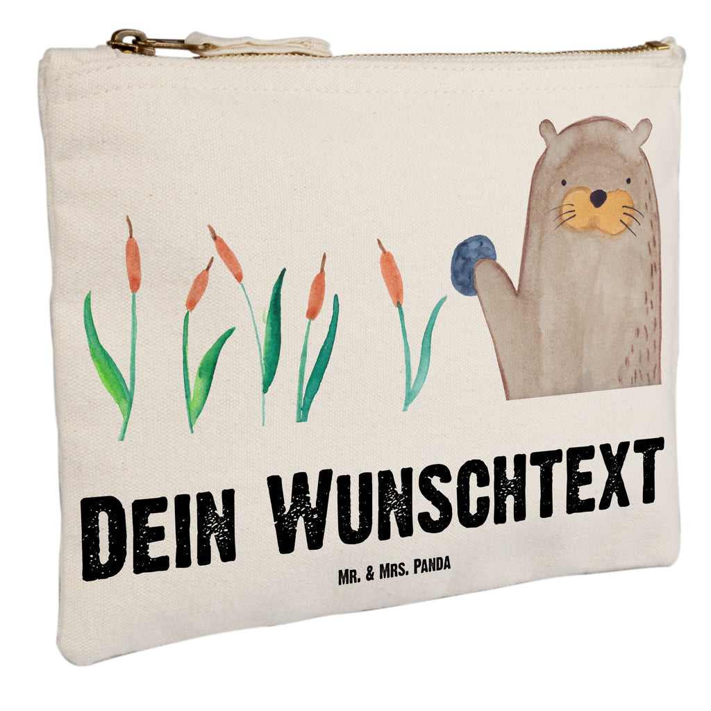 Personalisierte Schminktasche Otter mit Stein Personalisierte Schminktasche, Personalisierte Kosmetiktasche, Personalisierter Kosmetikbeutel, Personalisiertes Stiftemäppchen, Personalisiertes Etui, Personalisierte Federmappe, Personalisierte Makeup Bag, Personalisiertes Schminketui, Personalisiertes Kosmetiketui, Personalisiertes Schlamperetui, Schminktasche mit Namen, Kosmetiktasche mit Namen, Kosmetikbeutel mit Namen, Stiftemäppchen mit Namen, Etui mit Namen, Federmappe mit Namen, Makeup Bg  mit Namen, Schminketui mit Namen, Kosmetiketui mit Namen, Schlamperetui mit Namen, Schminktasche personalisieren, Schminktasche bedrucken, Schminktasche selbst gestalten, Otter, Fischotter, Seeotter, Otter Seeotter See Otter
