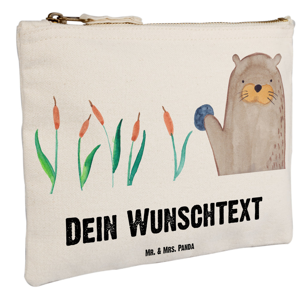 Personalisierte Schminktasche Otter mit Stein Personalisierte Schminktasche, Personalisierte Kosmetiktasche, Personalisierter Kosmetikbeutel, Personalisiertes Stiftemäppchen, Personalisiertes Etui, Personalisierte Federmappe, Personalisierte Makeup Bag, Personalisiertes Schminketui, Personalisiertes Kosmetiketui, Personalisiertes Schlamperetui, Schminktasche mit Namen, Kosmetiktasche mit Namen, Kosmetikbeutel mit Namen, Stiftemäppchen mit Namen, Etui mit Namen, Federmappe mit Namen, Makeup Bg  mit Namen, Schminketui mit Namen, Kosmetiketui mit Namen, Schlamperetui mit Namen, Schminktasche personalisieren, Schminktasche bedrucken, Schminktasche selbst gestalten, Otter, Fischotter, Seeotter, Otter Seeotter See Otter