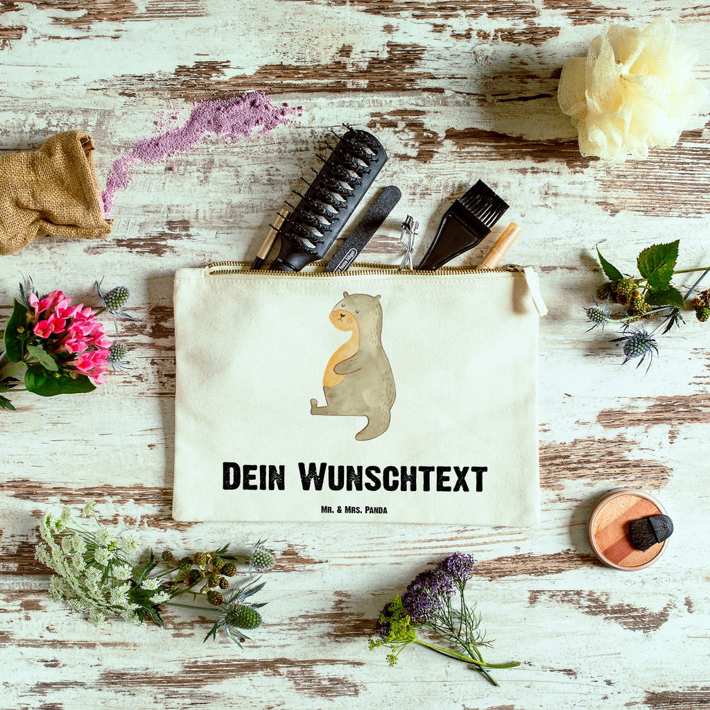 Personalisierte Schminktasche Otter Bauch Personalisierte Schminktasche, Personalisierte Kosmetiktasche, Personalisierter Kosmetikbeutel, Personalisiertes Stiftemäppchen, Personalisiertes Etui, Personalisierte Federmappe, Personalisierte Makeup Bag, Personalisiertes Schminketui, Personalisiertes Kosmetiketui, Personalisiertes Schlamperetui, Schminktasche mit Namen, Kosmetiktasche mit Namen, Kosmetikbeutel mit Namen, Stiftemäppchen mit Namen, Etui mit Namen, Federmappe mit Namen, Makeup Bg  mit Namen, Schminketui mit Namen, Kosmetiketui mit Namen, Schlamperetui mit Namen, Schminktasche personalisieren, Schminktasche bedrucken, Schminktasche selbst gestalten, Otter, Fischotter, Seeotter, Otter Seeotter See Otter