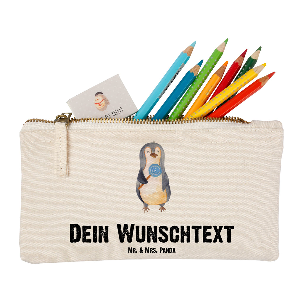 Personalisierte Schminktasche Pinguin Lolli Personalisierte Schminktasche, Personalisierte Kosmetiktasche, Personalisierter Kosmetikbeutel, Personalisiertes Stiftemäppchen, Personalisiertes Etui, Personalisierte Federmappe, Personalisierte Makeup Bag, Personalisiertes Schminketui, Personalisiertes Kosmetiketui, Personalisiertes Schlamperetui, Schminktasche mit Namen, Kosmetiktasche mit Namen, Kosmetikbeutel mit Namen, Stiftemäppchen mit Namen, Etui mit Namen, Federmappe mit Namen, Makeup Bg  mit Namen, Schminketui mit Namen, Kosmetiketui mit Namen, Schlamperetui mit Namen, Schminktasche personalisieren, Schminktasche bedrucken, Schminktasche selbst gestalten, Pinguin, Pinguine, Lolli, Süßigkeiten, Blödsinn, Spruch, Rebell, Gauner, Ganove, Rabauke
