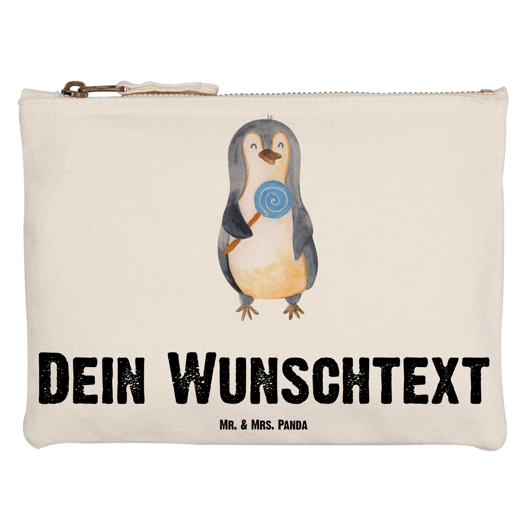 Personalisierte Schminktasche Pinguin Lolli Personalisierte Schminktasche, Personalisierte Kosmetiktasche, Personalisierter Kosmetikbeutel, Personalisiertes Stiftemäppchen, Personalisiertes Etui, Personalisierte Federmappe, Personalisierte Makeup Bag, Personalisiertes Schminketui, Personalisiertes Kosmetiketui, Personalisiertes Schlamperetui, Schminktasche mit Namen, Kosmetiktasche mit Namen, Kosmetikbeutel mit Namen, Stiftemäppchen mit Namen, Etui mit Namen, Federmappe mit Namen, Makeup Bg  mit Namen, Schminketui mit Namen, Kosmetiketui mit Namen, Schlamperetui mit Namen, Schminktasche personalisieren, Schminktasche bedrucken, Schminktasche selbst gestalten, Pinguin, Pinguine, Lolli, Süßigkeiten, Blödsinn, Spruch, Rebell, Gauner, Ganove, Rabauke