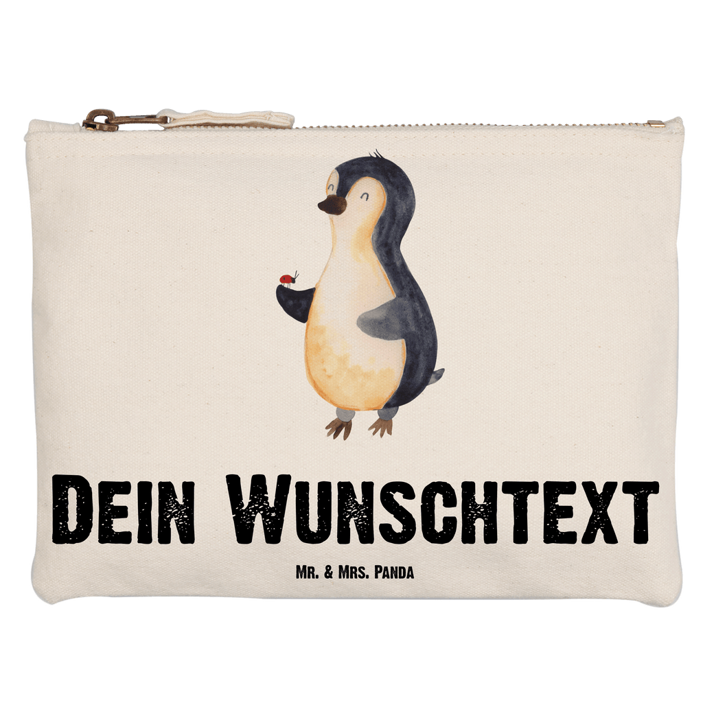 Personalisierte Schminktasche Pinguin Marienkäfer Personalisierte Schminktasche, Personalisierte Kosmetiktasche, Personalisierter Kosmetikbeutel, Personalisiertes Stiftemäppchen, Personalisiertes Etui, Personalisierte Federmappe, Personalisierte Makeup Bag, Personalisiertes Schminketui, Personalisiertes Kosmetiketui, Personalisiertes Schlamperetui, Schminktasche mit Namen, Kosmetiktasche mit Namen, Kosmetikbeutel mit Namen, Stiftemäppchen mit Namen, Etui mit Namen, Federmappe mit Namen, Makeup Bg  mit Namen, Schminketui mit Namen, Kosmetiketui mit Namen, Schlamperetui mit Namen, Schminktasche personalisieren, Schminktasche bedrucken, Schminktasche selbst gestalten, Pinguin, Pinguine, Marienkäfer, Liebe, Wunder, Glück, Freude, Lebensfreude