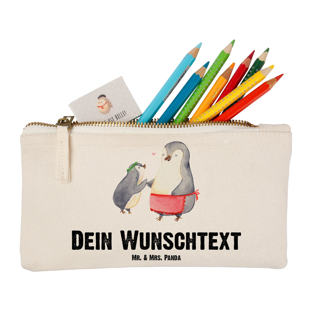 Personalisierte Schminktasche Pinguin mit Kind Personalisierte Schminktasche, Personalisierte Kosmetiktasche, Personalisierter Kosmetikbeutel, Personalisiertes Stiftemäppchen, Personalisiertes Etui, Personalisierte Federmappe, Personalisierte Makeup Bag, Personalisiertes Schminketui, Personalisiertes Kosmetiketui, Personalisiertes Schlamperetui, Schminktasche mit Namen, Kosmetiktasche mit Namen, Kosmetikbeutel mit Namen, Stiftemäppchen mit Namen, Etui mit Namen, Federmappe mit Namen, Makeup Bg  mit Namen, Schminketui mit Namen, Kosmetiketui mit Namen, Schlamperetui mit Namen, Schminktasche personalisieren, Schminktasche bedrucken, Schminktasche selbst gestalten, Familie, Vatertag, Muttertag, Bruder, Schwester, Mama, Papa, Oma, Opa, Geschenk, Mami, Mutti, Mutter, Geburststag