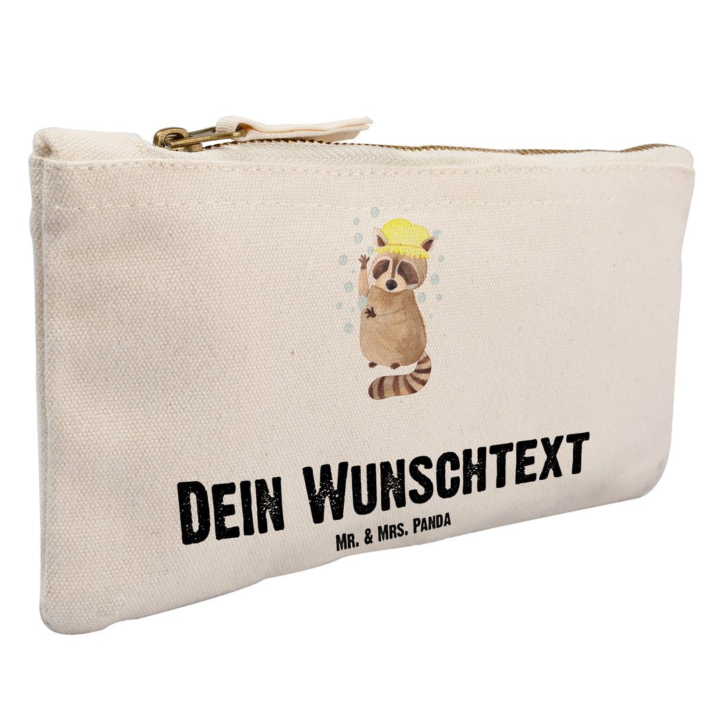 Personalisierte Schminktasche Waschbär Personalisierte Schminktasche, Personalisierte Kosmetiktasche, Personalisierter Kosmetikbeutel, Personalisiertes Stiftemäppchen, Personalisiertes Etui, Personalisierte Federmappe, Personalisierte Makeup Bag, Personalisiertes Schminketui, Personalisiertes Kosmetiketui, Personalisiertes Schlamperetui, Schminktasche mit Namen, Kosmetiktasche mit Namen, Kosmetikbeutel mit Namen, Stiftemäppchen mit Namen, Etui mit Namen, Federmappe mit Namen, Makeup Bg  mit Namen, Schminketui mit Namen, Kosmetiketui mit Namen, Schlamperetui mit Namen, Schminktasche personalisieren, Schminktasche bedrucken, Schminktasche selbst gestalten, süße Tiermotive, gute Laune, lustige Sprüche, Tiere, Waschbär, Tagträumen, Plan, Fröhlich, waschen, Seifenblasen