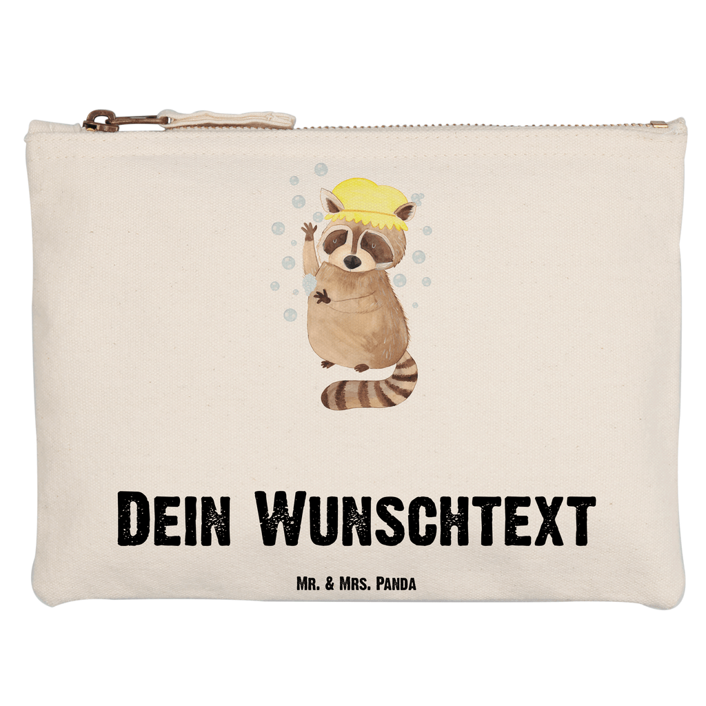 Personalisierte Schminktasche Waschbär Personalisierte Schminktasche, Personalisierte Kosmetiktasche, Personalisierter Kosmetikbeutel, Personalisiertes Stiftemäppchen, Personalisiertes Etui, Personalisierte Federmappe, Personalisierte Makeup Bag, Personalisiertes Schminketui, Personalisiertes Kosmetiketui, Personalisiertes Schlamperetui, Schminktasche mit Namen, Kosmetiktasche mit Namen, Kosmetikbeutel mit Namen, Stiftemäppchen mit Namen, Etui mit Namen, Federmappe mit Namen, Makeup Bg  mit Namen, Schminketui mit Namen, Kosmetiketui mit Namen, Schlamperetui mit Namen, Schminktasche personalisieren, Schminktasche bedrucken, Schminktasche selbst gestalten, süße Tiermotive, gute Laune, lustige Sprüche, Tiere, Waschbär, Tagträumen, Plan, Fröhlich, waschen, Seifenblasen