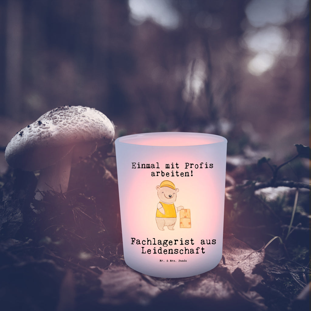 Windlicht Fachlagerist aus Leidenschaft Windlicht Glas, Teelichtglas, Teelichthalter, Teelichter, Kerzenglas, Windlicht Kerze, Kerzenlicht, Beruf, Ausbildung, Jubiläum, Abschied, Rente, Kollege, Kollegin, Geschenk, Schenken, Arbeitskollege, Mitarbeiter, Firma, Danke, Dankeschön, Lagerarbeiter, Fachlagerist, Lagerist, Lagerverwalter