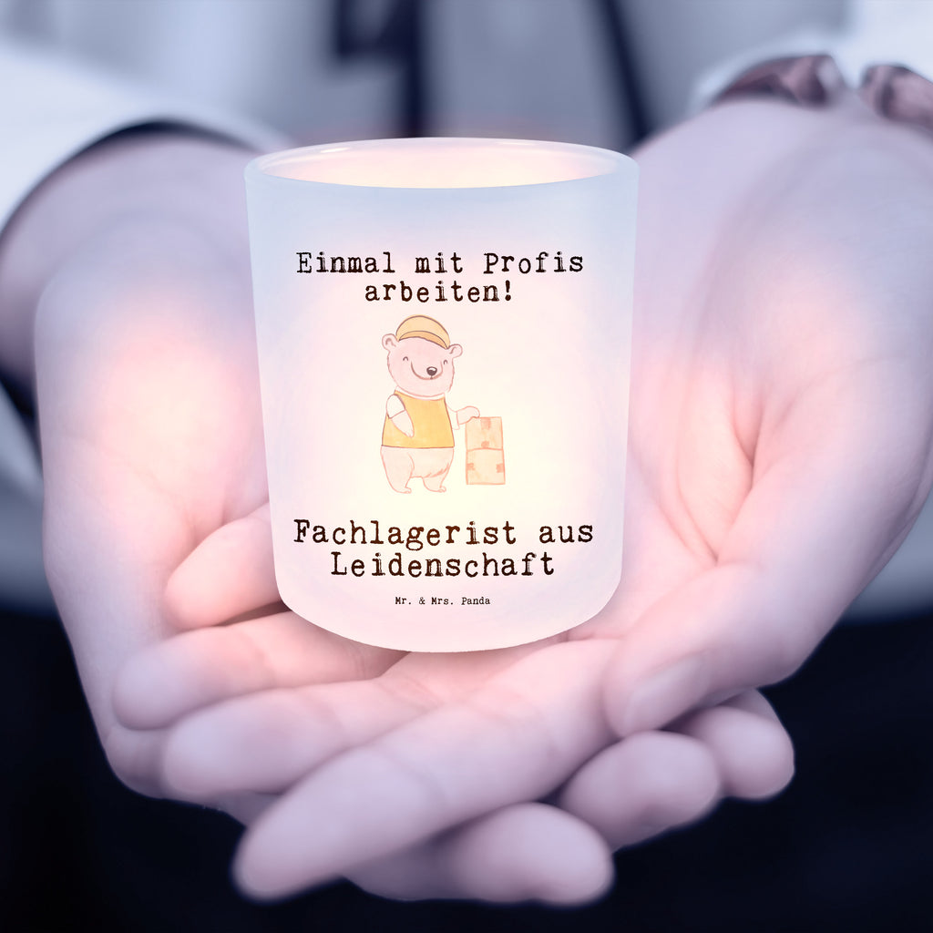 Windlicht Fachlagerist aus Leidenschaft Windlicht Glas, Teelichtglas, Teelichthalter, Teelichter, Kerzenglas, Windlicht Kerze, Kerzenlicht, Beruf, Ausbildung, Jubiläum, Abschied, Rente, Kollege, Kollegin, Geschenk, Schenken, Arbeitskollege, Mitarbeiter, Firma, Danke, Dankeschön, Lagerarbeiter, Fachlagerist, Lagerist, Lagerverwalter