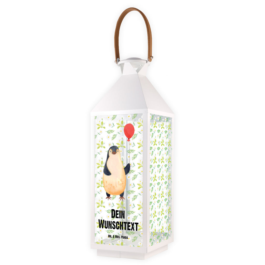 Personalisierte Deko Laterne Pinguin Luftballon Gartenlampe, Gartenleuchte, Gartendekoration, Gartenlicht, Laterne  kleine Laternen, XXL Laternen, Laterne groß, Pinguin, Pinguine, Luftballon, Tagträume, Lebenslust, Geschenk Freundin, Geschenkidee, beste Freundin, Motivation, Neustart, neues Leben, Liebe, Glück