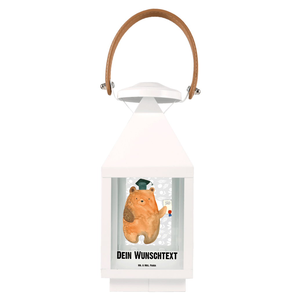 Personalisierte Deko Laterne Prüfungsbär Gartenlampe, Gartenleuchte, Gartendekoration, Gartenlicht, Laterne  kleine Laternen, XXL Laternen, Laterne groß, Bär, Teddy, Teddybär, Abitur, Prüfungen, Prüfung bestanden, Abschluss, Zeugnis, Abschlusszeugnis