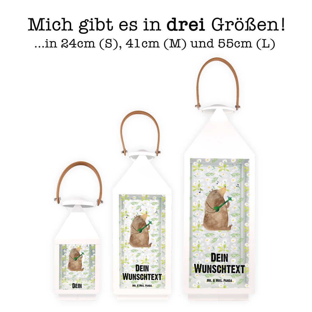 Personalisierte Deko Laterne Bär Gitarre Gartenlampe, Gartenleuchte, Gartendekoration, Gartenlicht, Laterne  kleine Laternen, XXL Laternen, Laterne groß, Bär, Teddy, Teddybär