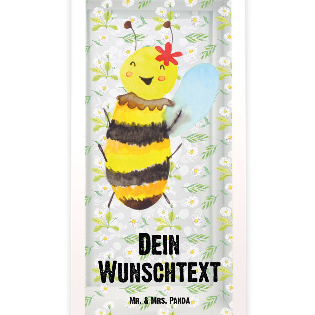 Personalisierte Deko Laterne Biene Happy Gartenlampe, Gartenleuchte, Gartendekoration, Gartenlicht, Laterne  kleine Laternen, XXL Laternen, Laterne groß, Biene, Wespe, Hummel