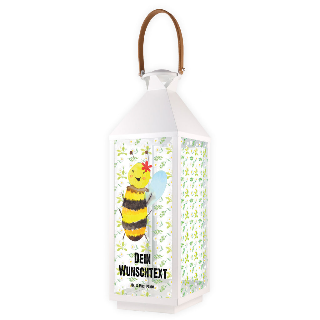 Personalisierte Deko Laterne Biene Happy Gartenlampe, Gartenleuchte, Gartendekoration, Gartenlicht, Laterne  kleine Laternen, XXL Laternen, Laterne groß, Biene, Wespe, Hummel