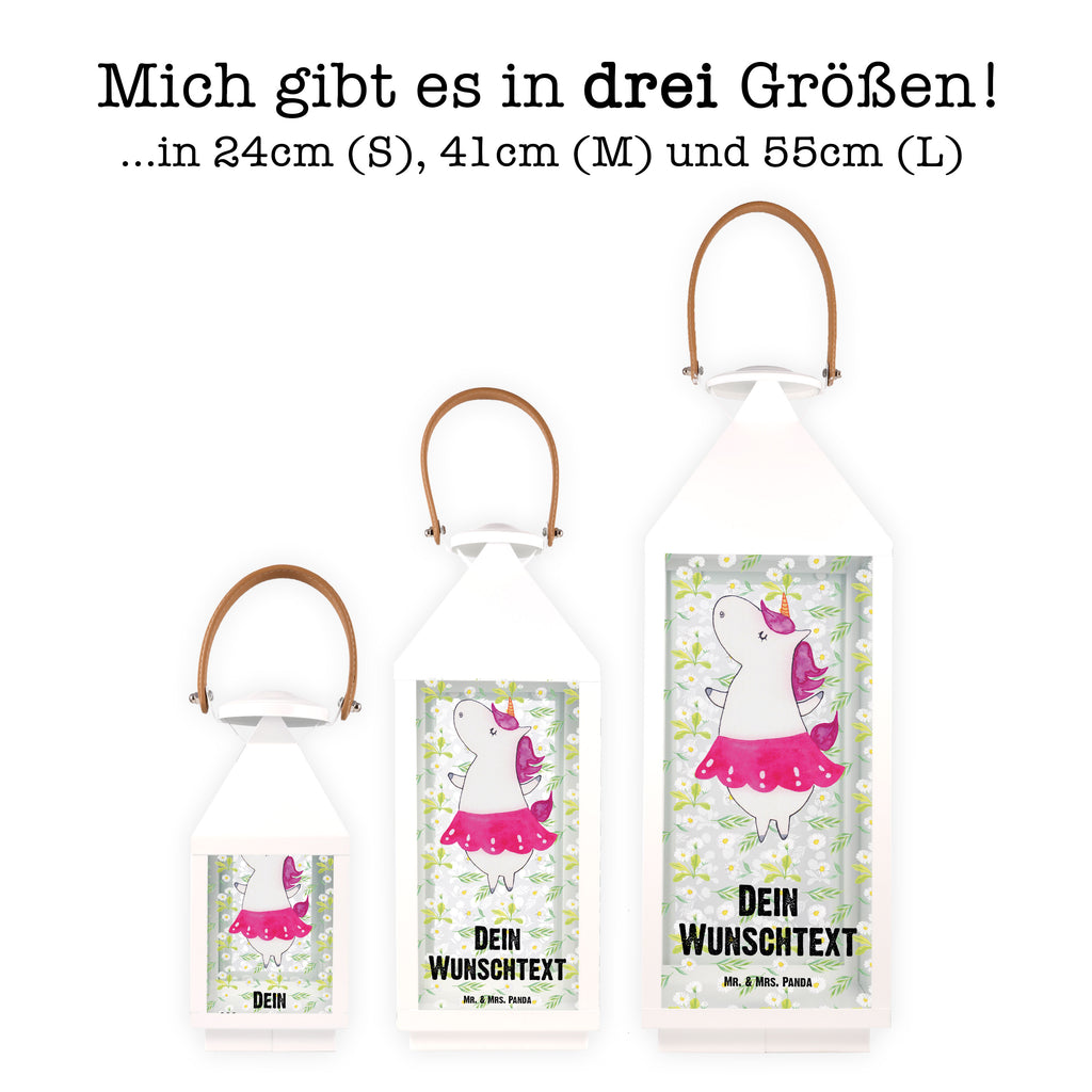 Personalisierte Deko Laterne Einhorn Ballerina Gartenlampe, Gartenleuchte, Gartendekoration, Gartenlicht, Laterne  kleine Laternen, XXL Laternen, Laterne groß, Einhorn, Einhörner, Einhorn Deko, Pegasus, Unicorn, Tanzen, Ballerina, Party, Wohnung, Spaß, Feiern, Geburtstag, Tänzerin, Lebenslust, Lebensfreude