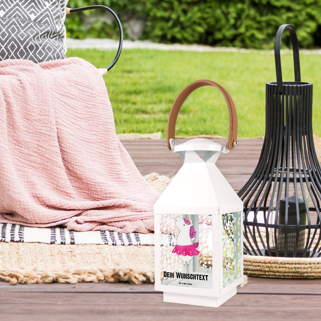Personalisierte Deko Laterne Einhorn Ballerina Gartenlampe, Gartenleuchte, Gartendekoration, Gartenlicht, Laterne  kleine Laternen, XXL Laternen, Laterne groß, Einhorn, Einhörner, Einhorn Deko, Pegasus, Unicorn, Tanzen, Ballerina, Party, Wohnung, Spaß, Feiern, Geburtstag, Tänzerin, Lebenslust, Lebensfreude