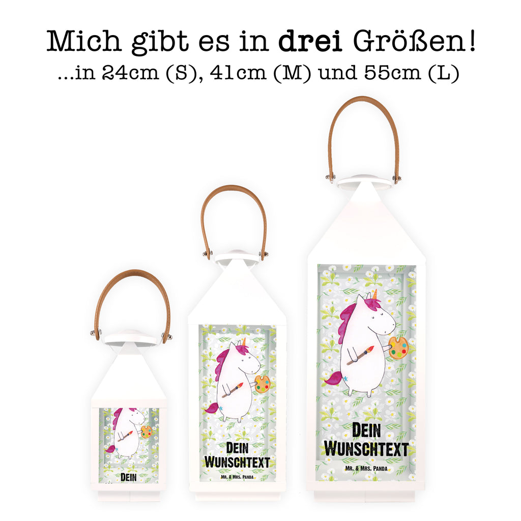 Personalisierte Deko Laterne Einhorn Künstler Einhorn, Einhörner, Englisch, Künstler, Unicorn, Artist, Malen, Zeichnen, Welt, Farbe, Stift, Pinsel, Geschenk, Maler Gartenlampe, Gartenleuchte, Gartendekoration, Gartenlicht, Laterne  kleine Laternen, XXL Laternen, Laterne groß,   Einhorn, Einhörner, Einhorn Deko, Pegasus, Unicorn