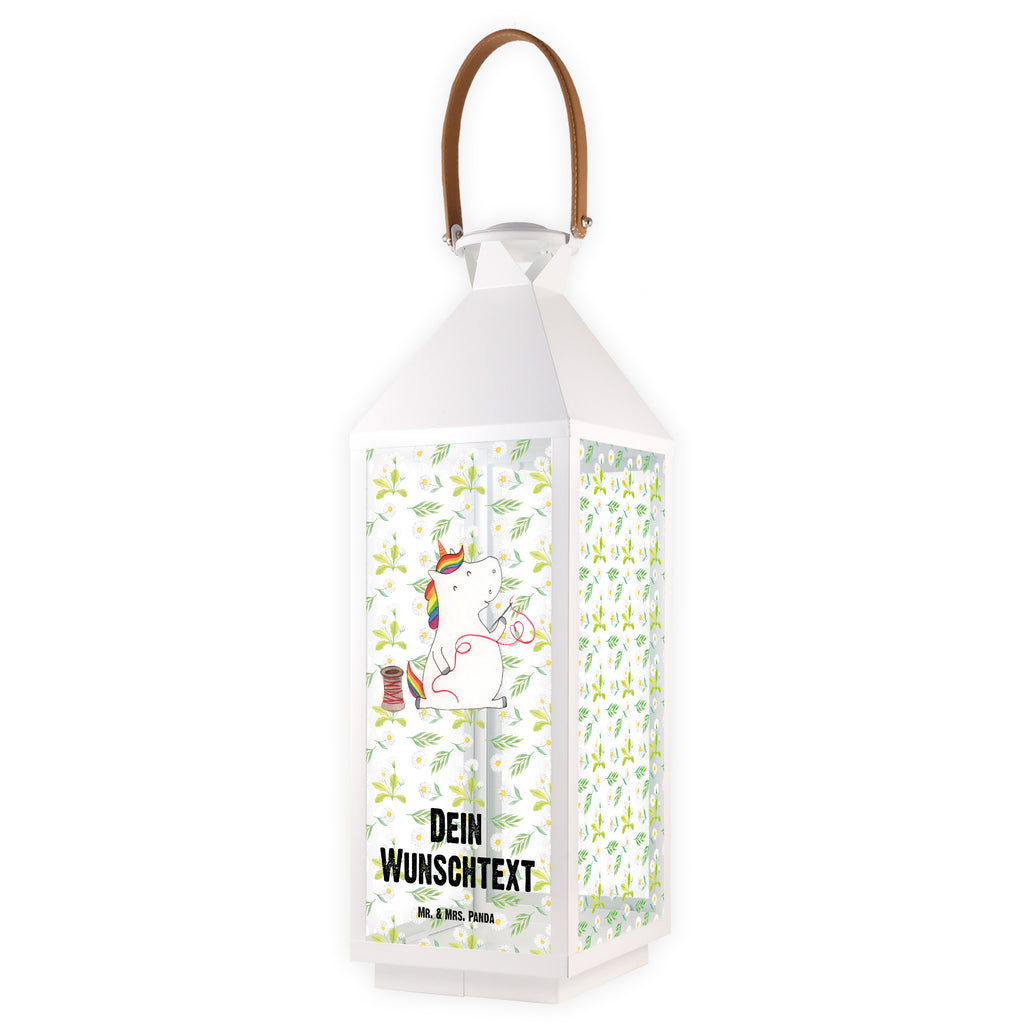 Personalisierte Deko Laterne Einhorn Näherin Gartenlampe, Gartenleuchte, Gartendekoration, Gartenlicht, Laterne  kleine Laternen, XXL Laternen, Laterne groß, Einhorn, Einhörner, Einhorn Deko, Pegasus, Unicorn, Näherin, nähen, Mädchen, Freundin, Häkeln, Stricken, basteln, Nähzimmer