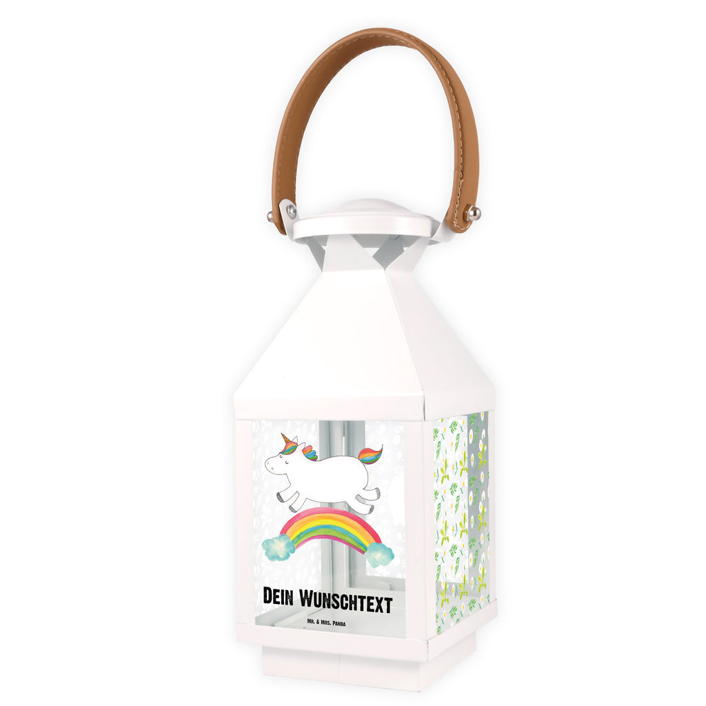 Personalisierte Deko Laterne Einhorn Regenbogen Gartenlampe, Gartenleuchte, Gartendekoration, Gartenlicht, Laterne  kleine Laternen, XXL Laternen, Laterne groß, Einhorn, Einhörner, Einhorn Deko, Pegasus, Unicorn, Regenbogen, Glitzer, Einhornpower, Erwachsenwerden, Einhornautobahn