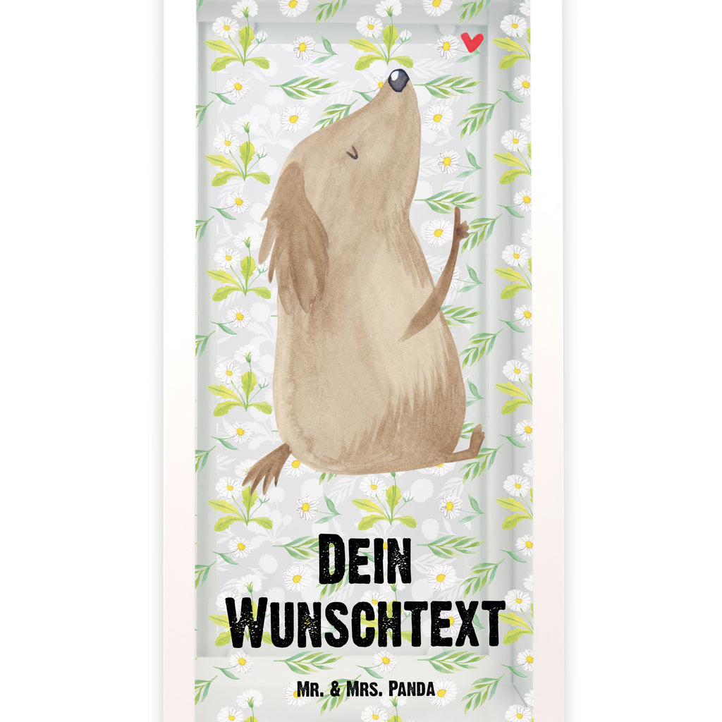 Personalisierte Deko Laterne Hund Liebe Gartenlampe, Gartenleuchte, Gartendekoration, Gartenlicht, Laterne  kleine Laternen, XXL Laternen, Laterne groß, Hund, Hundemotiv, Haustier, Hunderasse, Tierliebhaber, Hundebesitzer, Sprüche, Liebe, Hundeglück, Hundeliebe, Hunde, Frauchen