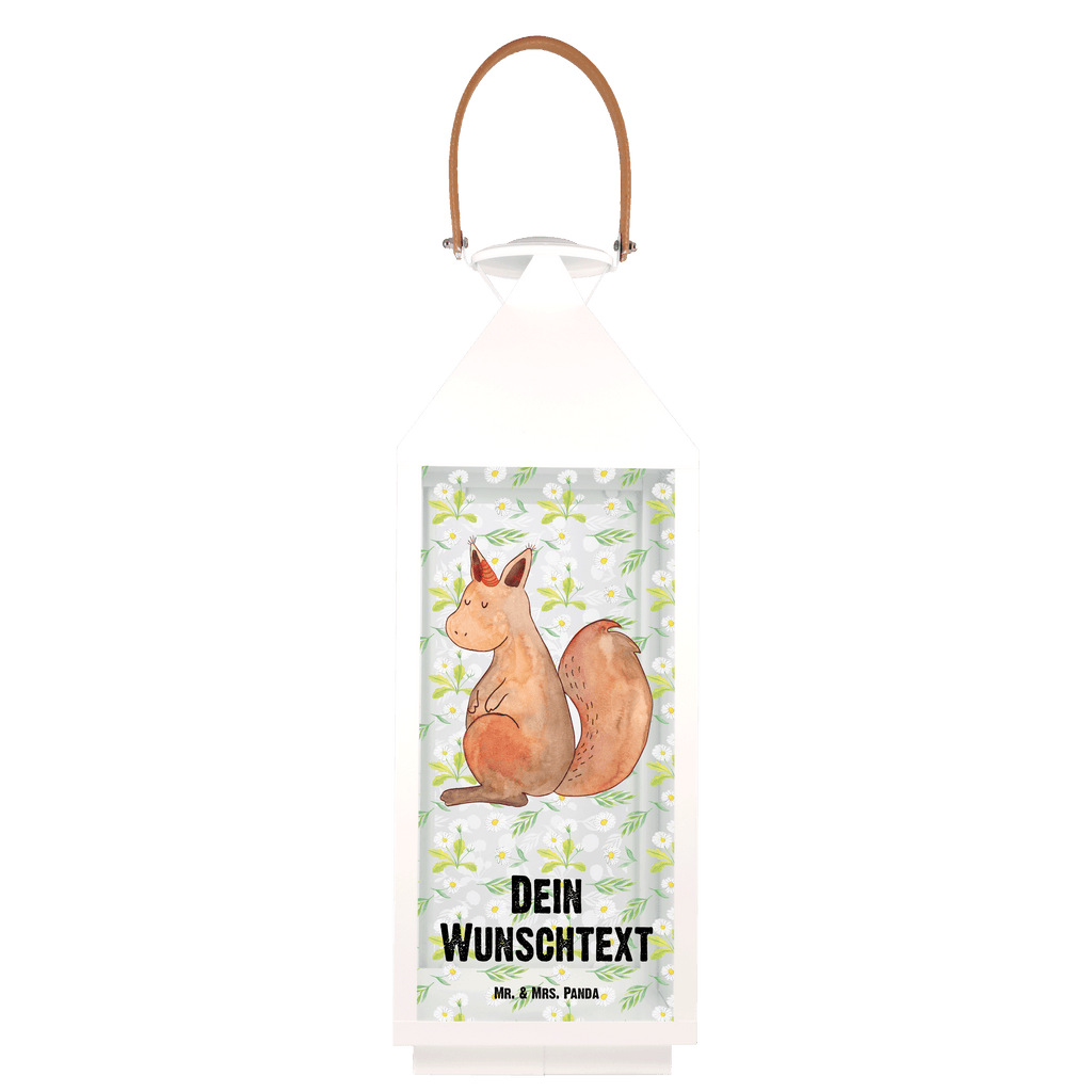 Personalisierte Deko Laterne Einhörnchen Glaube Gartenlampe, Gartenleuchte, Gartendekoration, Gartenlicht, Laterne  kleine Laternen, XXL Laternen, Laterne groß, Einhorn, Einhörner, Einhorn Deko, Pegasus, Unicorn, Einhörnchen, Eichhörnchen, Eichhorn