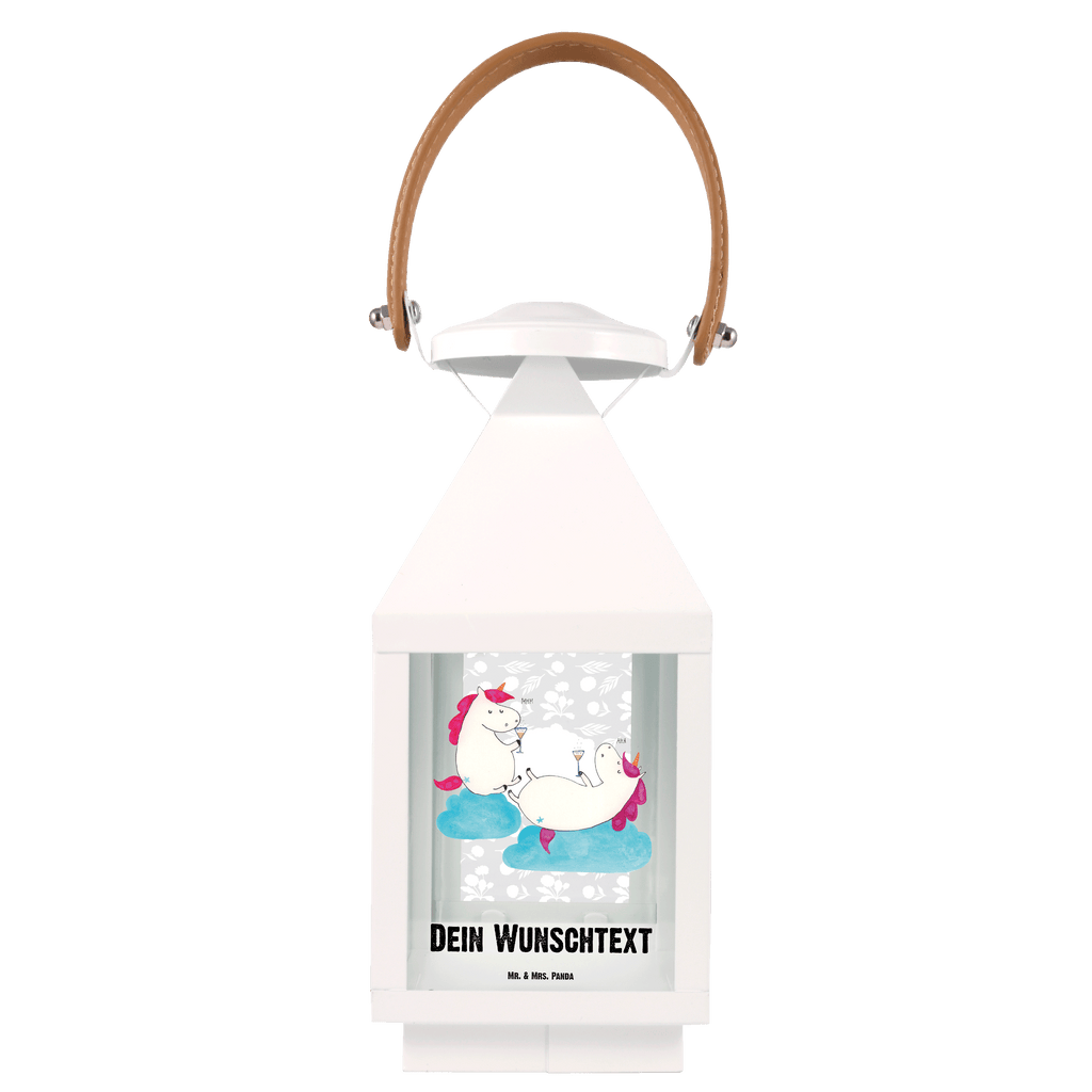 Personalisierte Deko Laterne Einhörner Sekt Gartenlampe, Gartenleuchte, Gartendekoration, Gartenlicht, Laterne  kleine Laternen, XXL Laternen, Laterne groß, Einhorn, Einhörner, Einhorn Deko, Pegasus, Unicorn, Freundinnen, Freundin, BFF, Sekt, Mädelsabend, Spaß, Party, Korken, Anstoßen, Beste