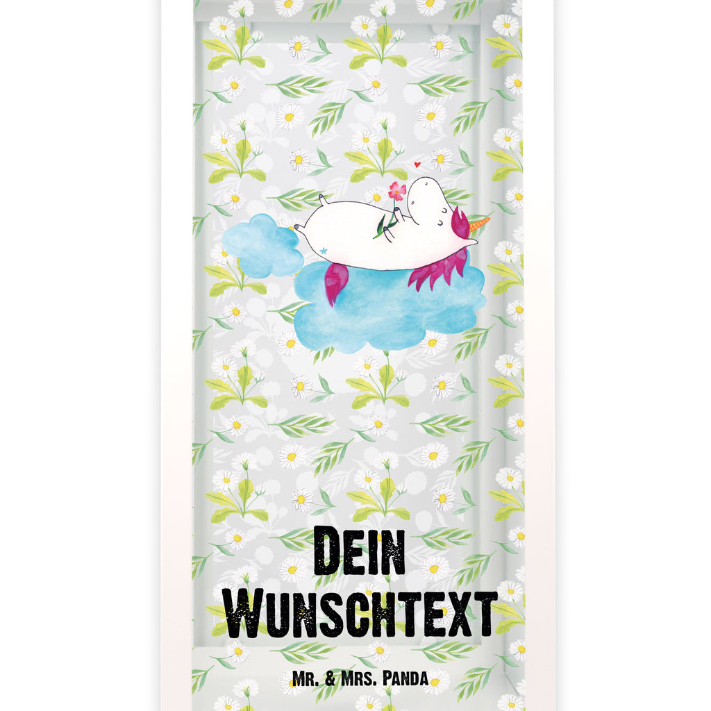 Personalisierte Deko Laterne Einhorn verliebt auf Wolke Gartenlampe, Gartenleuchte, Gartendekoration, Gartenlicht, Laterne  kleine Laternen, XXL Laternen, Laterne groß, Einhorn, Einhörner, Einhorn Deko, Pegasus, Unicorn, verliebt, Liebe, Liebesbeweis, Freundin, Wolke