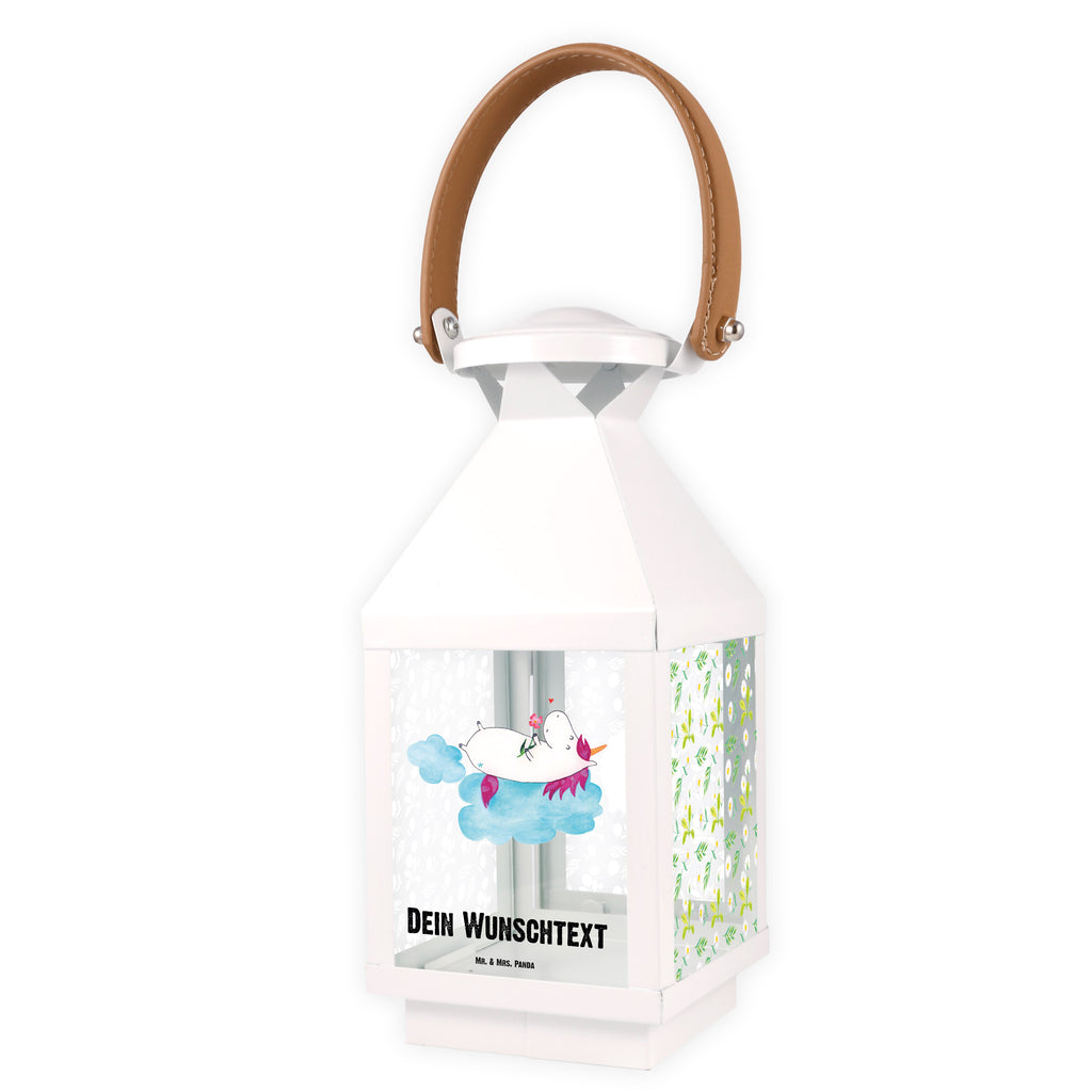 Personalisierte Deko Laterne Einhorn verliebt auf Wolke Gartenlampe, Gartenleuchte, Gartendekoration, Gartenlicht, Laterne  kleine Laternen, XXL Laternen, Laterne groß, Einhorn, Einhörner, Einhorn Deko, Pegasus, Unicorn, verliebt, Liebe, Liebesbeweis, Freundin, Wolke