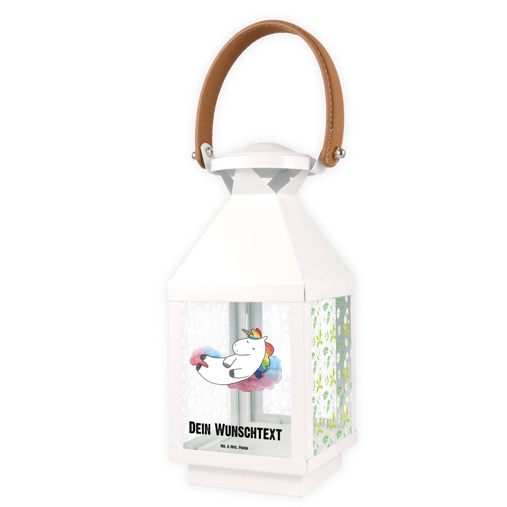 Personalisierte Deko Laterne Einhorn Wolke 7 Gartenlampe, Gartenleuchte, Gartendekoration, Gartenlicht, Laterne  kleine Laternen, XXL Laternen, Laterne groß, Einhorn, Einhörner, Einhorn Deko, Pegasus, Unicorn, verliebt, Menschen, witzig, lustig, Geschenk, Glaube, Realität, Lächeln