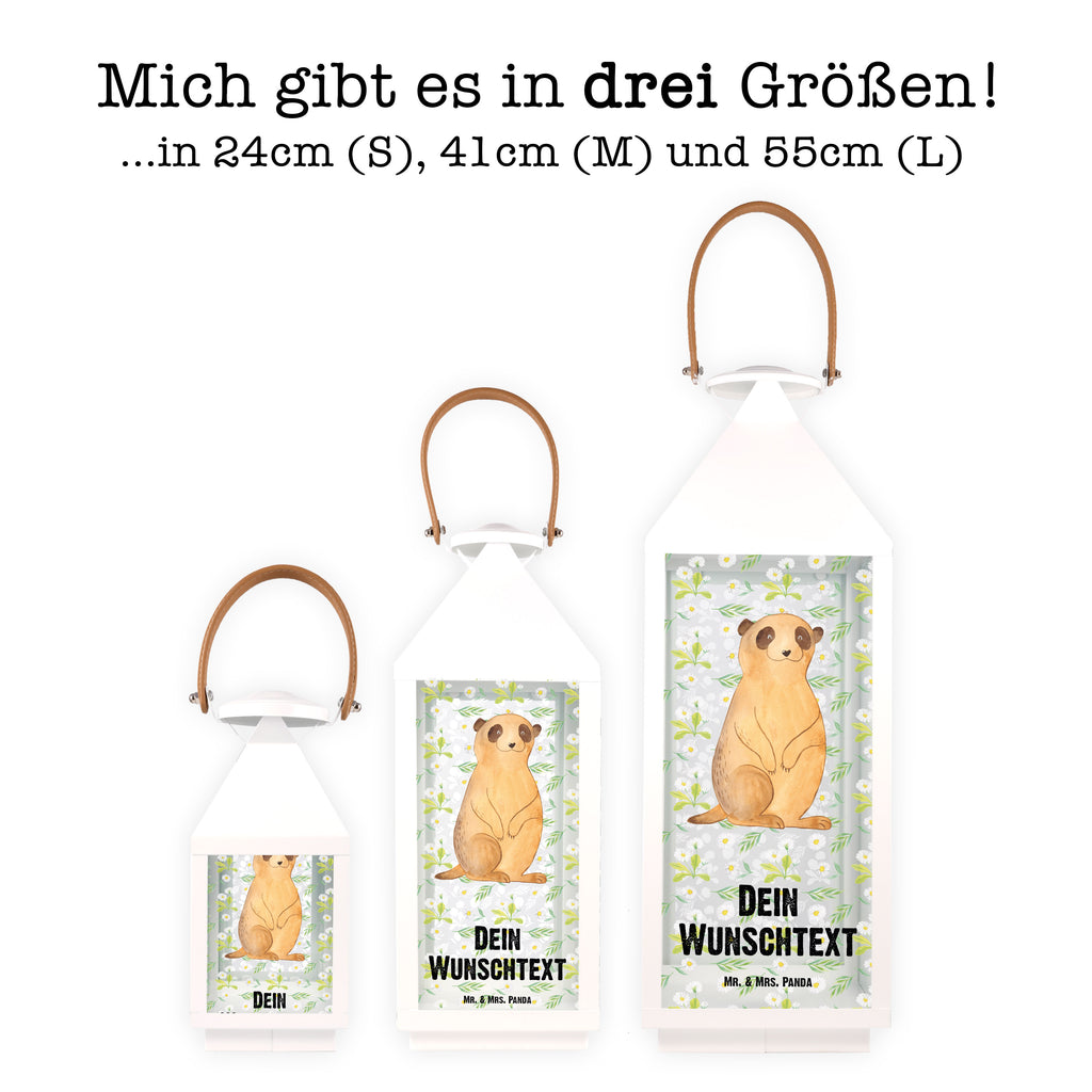 Personalisierte Deko Laterne Erdmännchen Gartenlampe, Gartenleuchte, Gartendekoration, Gartenlicht, Laterne  kleine Laternen, XXL Laternen, Laterne groß, Afrika, Wildtiere, Erdmännchen, Reisen, Spruch, Weltreise, Afrikareise, Roadtrip, Traveling