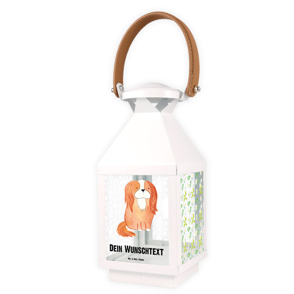 Personalisierte Deko Laterne Cavalier King Charles Spaniel Gartenlampe, Gartenleuchte, Gartendekoration, Gartenlicht, Laterne  kleine Laternen, XXL Laternen, Laterne groß, Hund, Hundemotiv, Haustier, Hunderasse, Tierliebhaber, Hundebesitzer, Sprüche, Cavalier King Charles Spaniel, Cockerspaniel, Spaniel, Spruch, schönster Hund