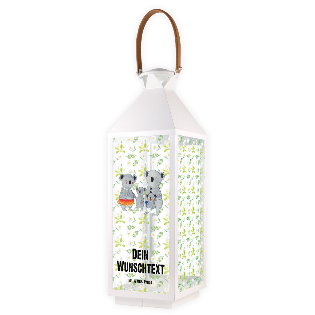 Personalisierte Deko Laterne Koala Familie Gartenlampe, Gartenleuchte, Gartendekoration, Gartenlicht, Laterne  kleine Laternen, XXL Laternen, Laterne groß, Familie, Vatertag, Muttertag, Bruder, Schwester, Mama, Papa, Oma, Opa, Koala, Koalas, Family, Kinder, Geschwister, Familienleben