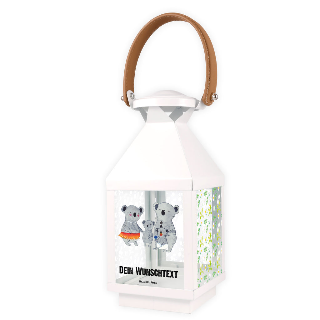 Personalisierte Deko Laterne Koala Familie Gartenlampe, Gartenleuchte, Gartendekoration, Gartenlicht, Laterne  kleine Laternen, XXL Laternen, Laterne groß, Familie, Vatertag, Muttertag, Bruder, Schwester, Mama, Papa, Oma, Opa, Koala, Koalas, Family, Kinder, Geschwister, Familienleben